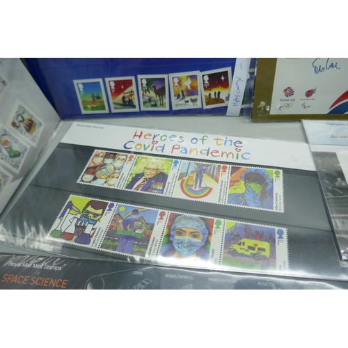 2288 - 38 Royal Mail mint stamp packs and a booklet