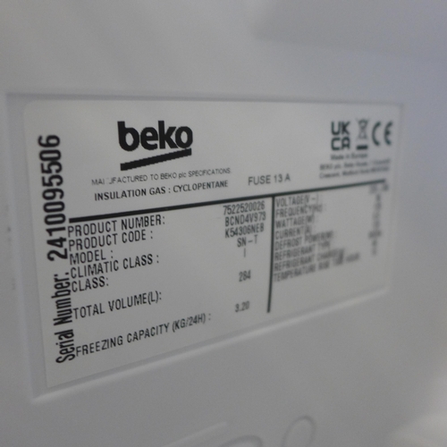 4021 - Beko Integrated fridge freezer 70/30 Neo Frost * This lot is subject to VAT