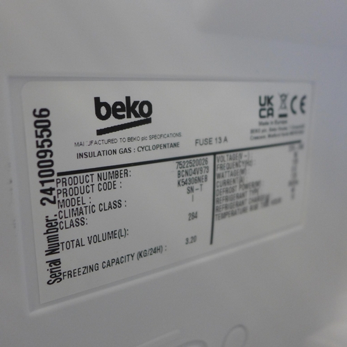 4021 - Beko Integrated fridge freezer 70/30 Neo Frost * This lot is subject to VAT