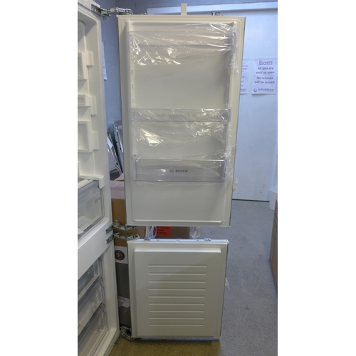 4023 - Bosch Integrated fridge freezer 70/30 Eco Airflow *This lot is subject to VAT