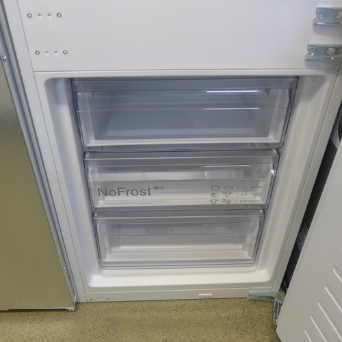 4023 - Bosch Integrated fridge freezer 70/30 Eco Airflow *This lot is subject to VAT