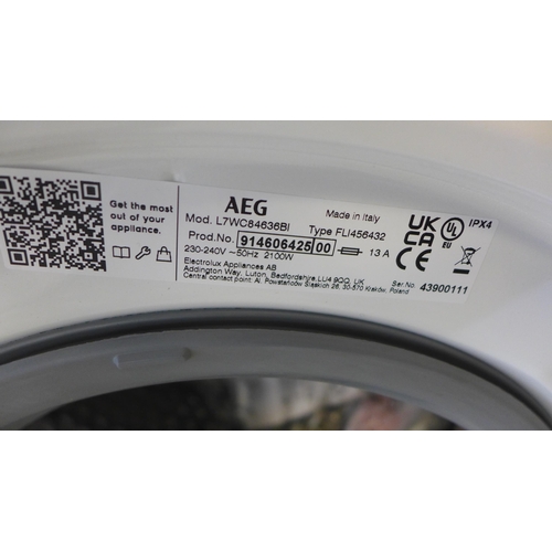 4035 - AEG Series Built In Washer Dryer (8kg), Original RRP £833.33 + vat * This lot is subject to vat