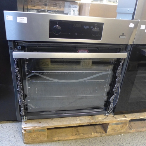 4089 - AEG Multifunction Oven (Door requires attention) Original RRP £340.83 + vat * This lot is subject to... 