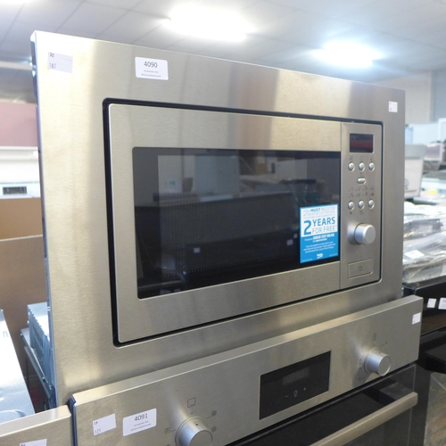 4090 - Beko Built-in Microwave Oven, Original RRP £242.10 + vat * This lot is subject to vat