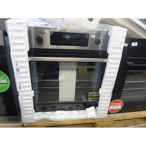 4100 - Zanussi Single Oven Electric Built In in Stainless Steel *This lot is subject to VAT