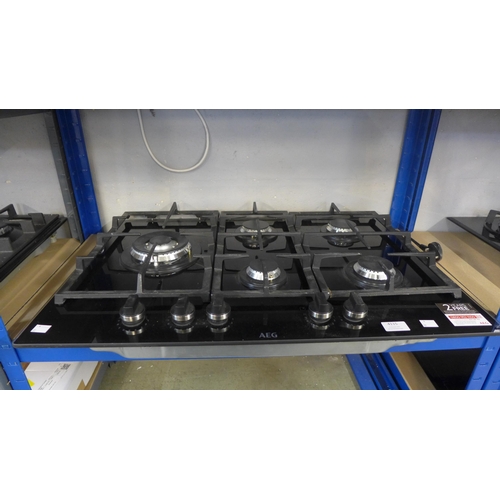 4115 - AEG Gas on Glass Hob, Original RRP £482.50 + vat * This lot is subject to vat