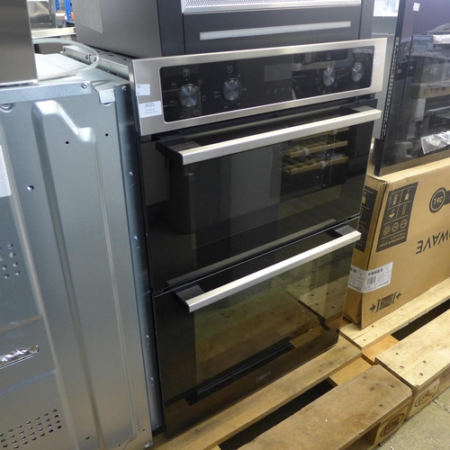 4121 - Zanussi Built-in Double Oven with AirFry, Original RRP £540.84 + vat * This lot is subject to vat