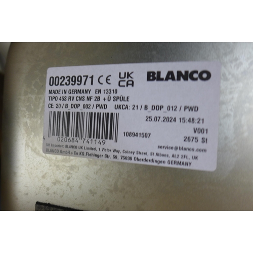 4027 - Blanco Stainless Steel Sink  *This lot is subject to VAT