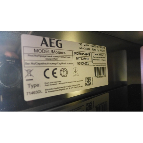 4032 - AEG Black Warming Drawer, Original RRP £457.50 + vat * This lot is subject to vat