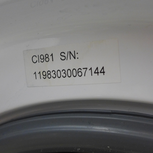 4045 - CDA Fully Integrated Washer Dryer (Door requires attention) Original RRP £579.17 + vat * This lot is... 