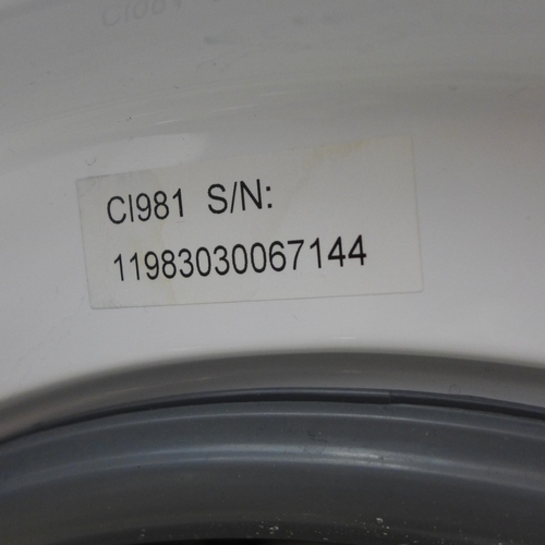 4045 - CDA Fully Integrated Washer Dryer (Door requires attention) Original RRP £579.17 + vat * This lot is... 