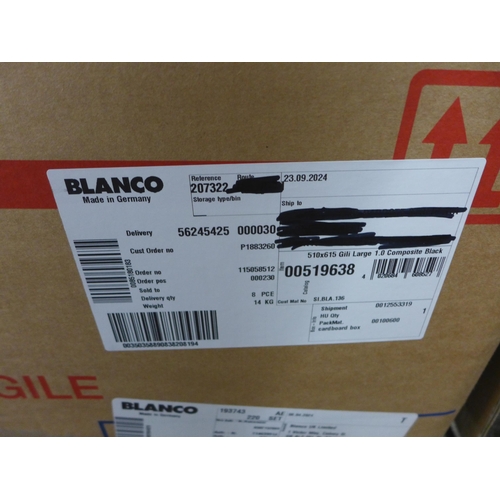 4057 - Blanco Naya Single Bowl Inset Kitchen Sink*This lot is subject to VAT