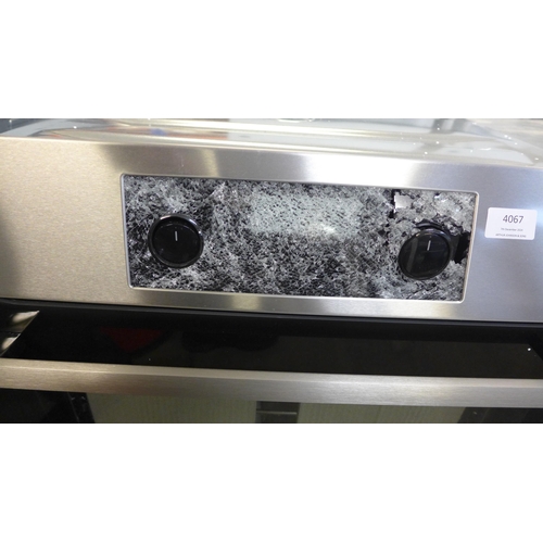 4067 - AEG Multifunction Oven ( Broken display panel/transit damage) ,original RRP £340.83 + Vat  *This lot... 