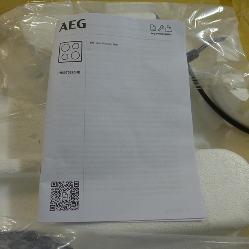 4188 - AEG Gas on Glass Hob, Original RRP £482.50 + vat * This lot is subject to vat