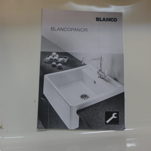 4205 - Blanco Panor Sink 1.0 White *This lot is subject to VAT