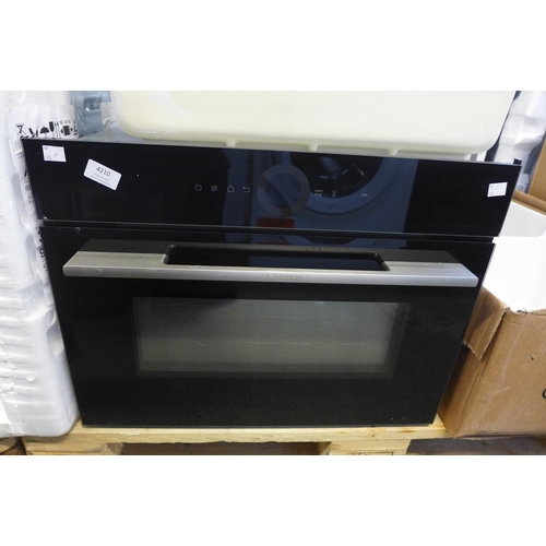 4210 - Bosch Series 8 Compact Oven Including Microwave  Original RRP £1082.54 + vat * This lot is subject t... 