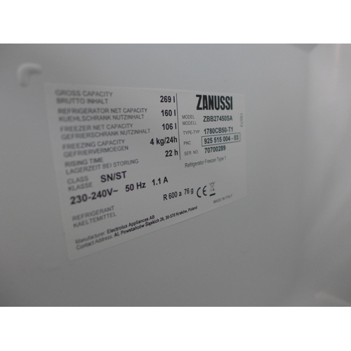 4237 - Zanussi 50/50 Integrated Fridge Freezer, Original RRP £437.50 + vat * This lot is subject to vat