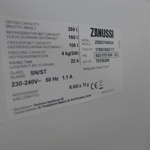 4237 - Zanussi 50/50 Integrated Fridge Freezer, Original RRP £437.50 + vat * This lot is subject to vat