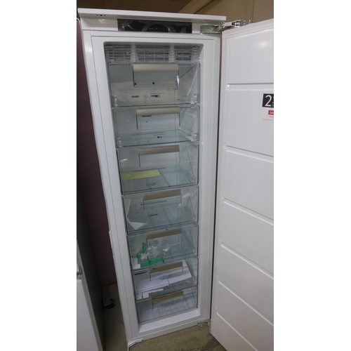 4239 - AEG Integrated Tower Freezer Frost Free (Transit damage), Original RRP £607.50 + vat * This lot is s... 