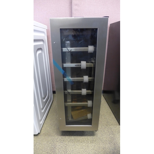 4252 - Karlson Under Counter Wine Cooler, Original RRP £332.50 + vat * This lot is subject to vat