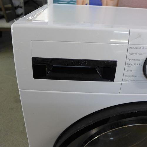 4255 - Bosch  9Kg White Washing Machine - Original RRP £629.99 + Vat *This lot is subject to Vat