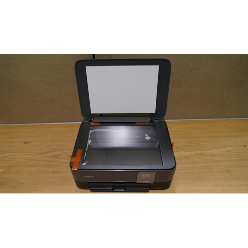 6035 - Canon Pixma printer with box - Ts5350A - This lot requires a UK adapter (342-541) *This lot is subje... 