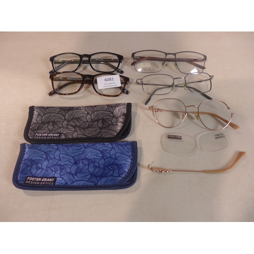 6081 - FGX, Jaguar, Jimmy Choo and Kirkland Signature glasses and Quantity of designer glasses, brands to i... 