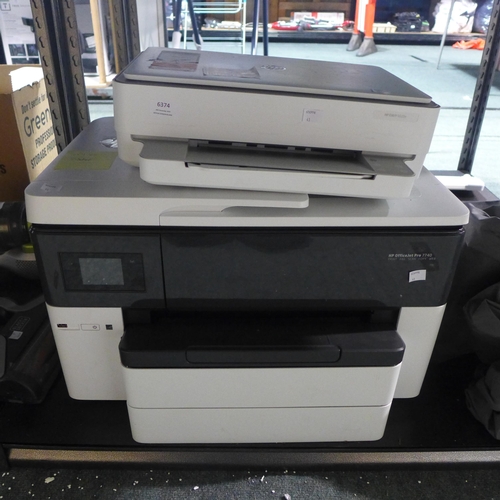 6240 - Hp Officejet Pro 7740 Aio and Hp Envy 6020E Aio Printer  (342-41,43) *This lot is subject to Vat