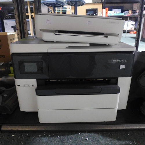 6240 - Hp Officejet Pro 7740 Aio and Hp Envy 6020E Aio Printer  (342-41,43) *This lot is subject to Vat