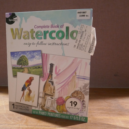 6185 - Safari book and Complete Book of Watercolour  (342-292,322) *This lot is subject to Vat