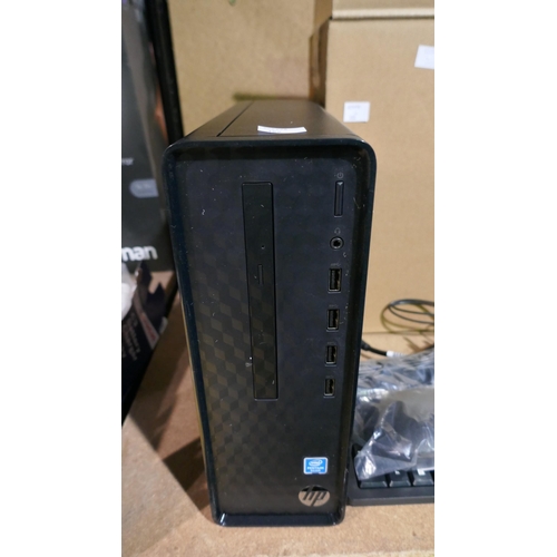 6001 - Hp Desktop Computer Tower with keyboard and mouse - Pentium 4 / 128GB - Model S01-Af2000Na, Original... 