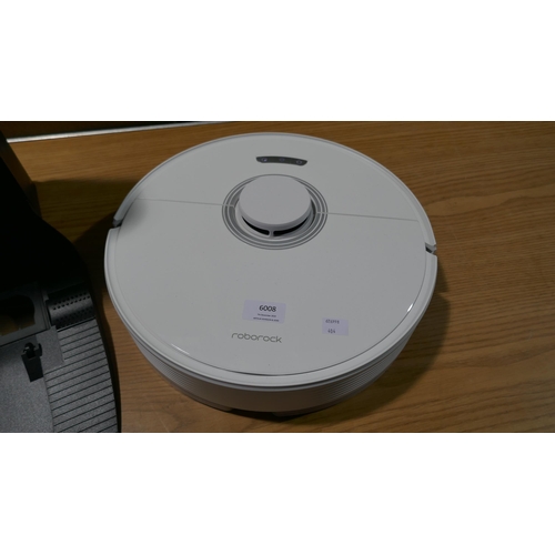 6008 - Roborock Q7 Max Plus robot vacuum cleaner and charging dock - This lot requires a UK adapter (342-40... 