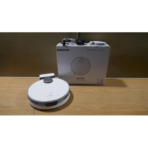 6010 - Samsung Jetbot Robot Vacuum cleaner with charging dock and box (348-294) *This lot is subject to Vat