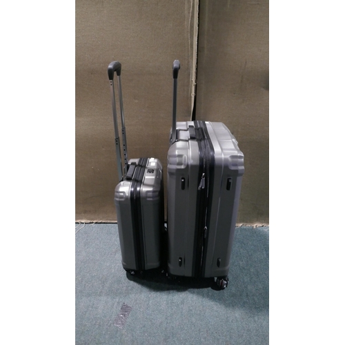 6027 - Samsonite Endure 2 piece Hardside Silver Suitcases, Original RRP £119.99 + Vat (348-263) *This lot i... 