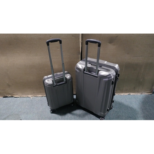 6027 - Samsonite Endure 2 piece Hardside Silver Suitcases, Original RRP £119.99 + Vat (348-263) *This lot i... 