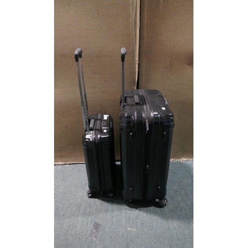 6031 - Samsonite Endure 2 piece Hardside Black Suitcases, Original RRP £119.99 + Vat (348-332) *This lot is... 