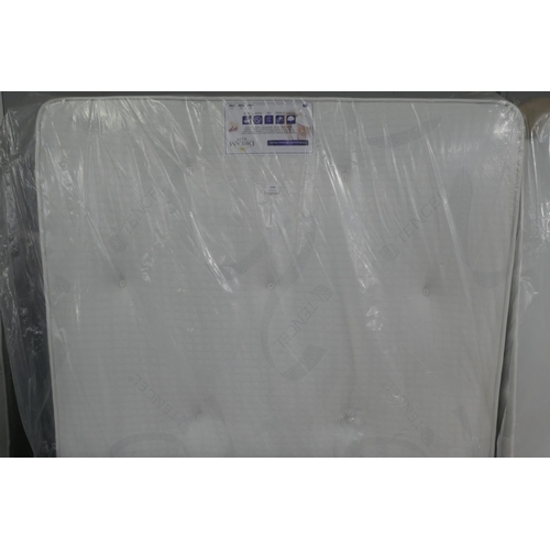 3137 - A double orthopedic memory foam mattress