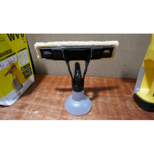 6074 - Karcher Window Vac Wv6 with box - This lot requires a UK adapter (342-238) *This lot is subject to V... 