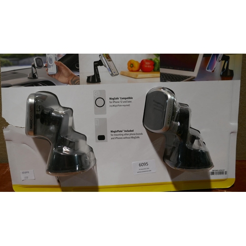 6095 - Scosche MagicMount Pro 2 phone mounts (342-279) *This lot is subject to Vat