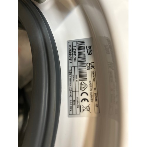 4222 - Beko Wifi Connected Integrated 9Kg Washer Dryer * This lot is subject to vat