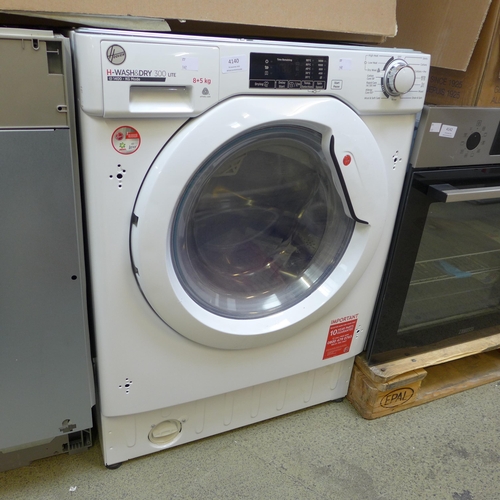 4140 - Hoover Integrated Washer Dryer (8kg), Original RRP £404.17 + vat * This lot is subject to vat