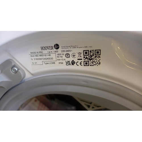 4140 - Hoover Integrated Washer Dryer (8kg), Original RRP £404.17 + vat * This lot is subject to vat