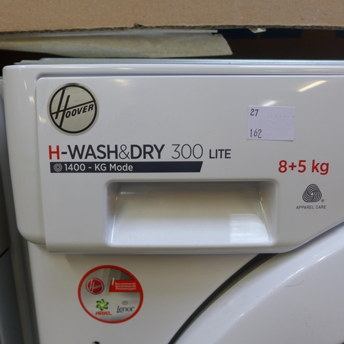 4140 - Hoover Integrated Washer Dryer (8kg), Original RRP £404.17 + vat * This lot is subject to vat