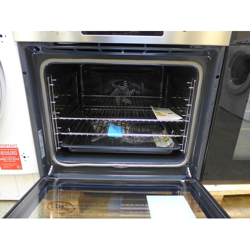 4142 - Zanussi Single Pyrolytic Oven  - Stainless Steel, Original RRP £440.84 + vat * This lot is subject t... 