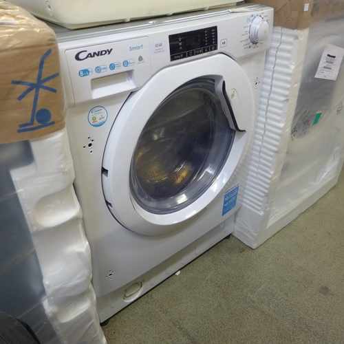 4148 - Candy Smart Washing Machine 8kg *This lot is subject to VAT