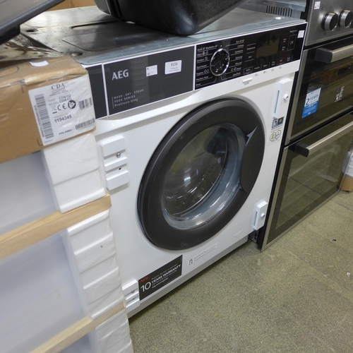 4156 - AEG Series Built In Washer Dryer (8kg), Original RRP £833.33 + vat * This lot is subject to vat