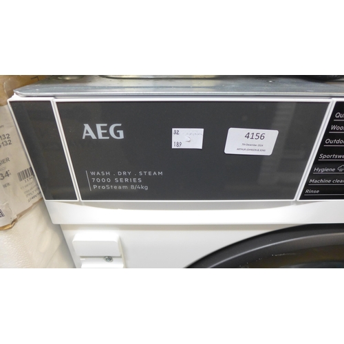 4156 - AEG Series Built In Washer Dryer (8kg), Original RRP £833.33 + vat * This lot is subject to vat