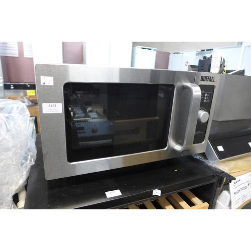 4163 - Buffalo Microwave Oven *This lot is subject to VAT