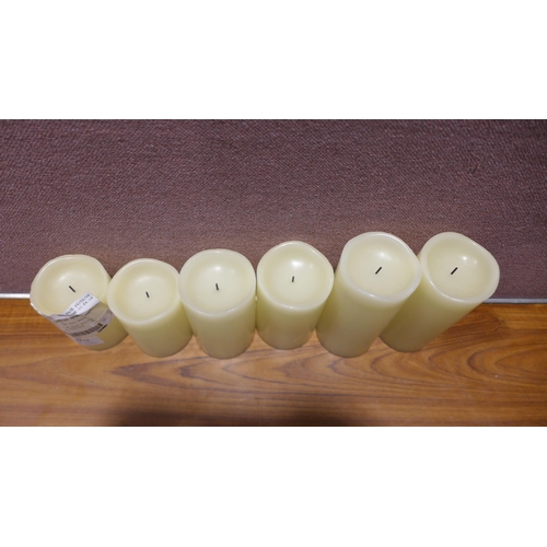 6232 - Six Led Candles   (342-278) *This lot is subject to Vat