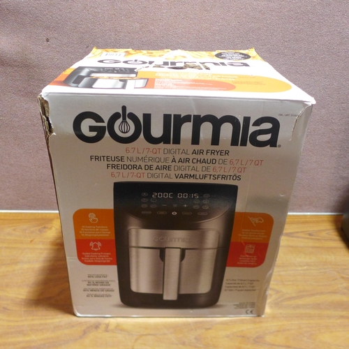 6237 - Gourmia 7Qt Air Fryer    - This lot requires a UK adapter (342-285) *This lot is subject to Vat